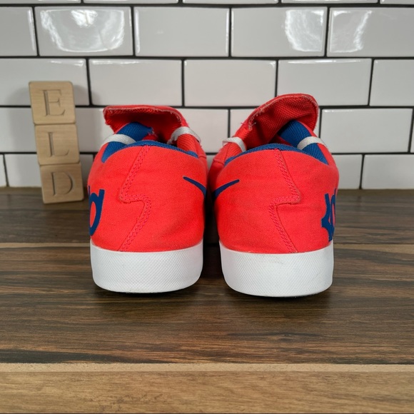 Nike KD Vulc Kevin Durant Canvas & Suede Sneakers - Picture 4 of 9